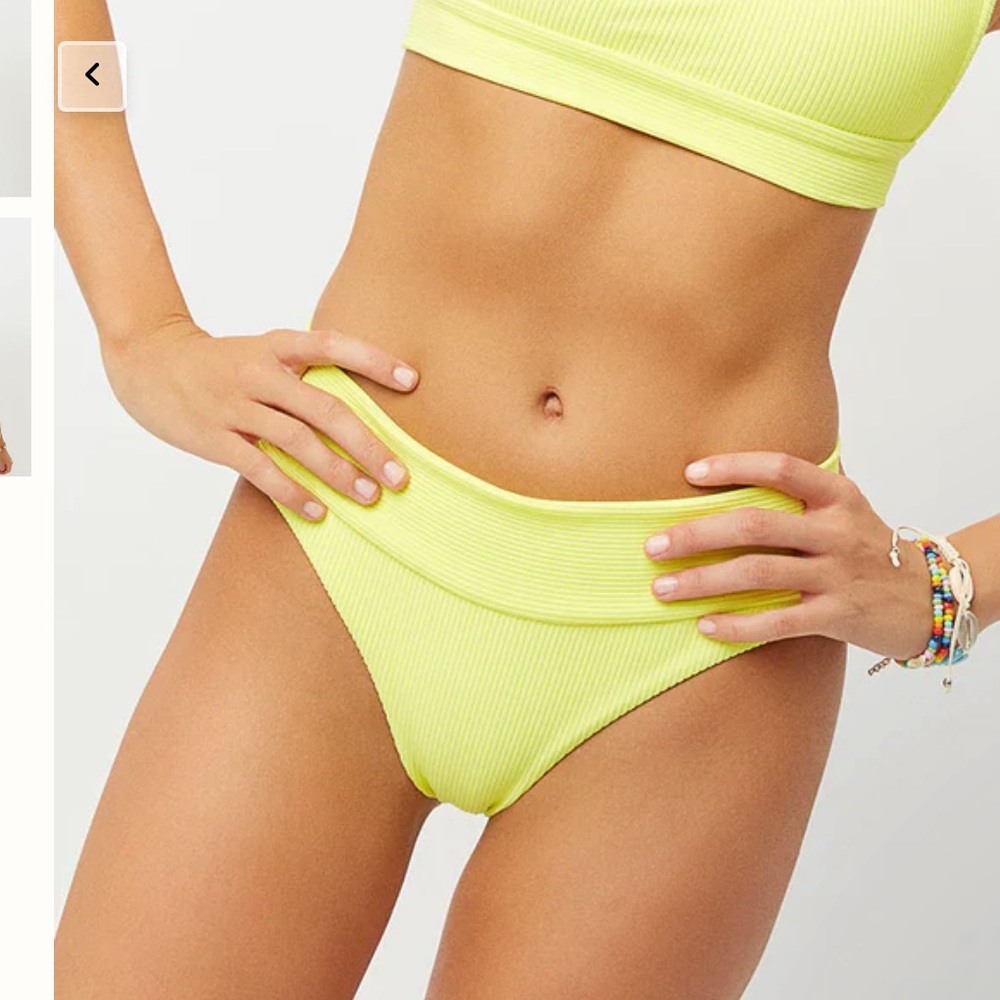 Frankie’s Bikinis “Gavin” Bottom in Lemonade